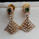 Handmade Brass Metal Jewellery Fan Necklace Set